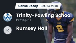 Recap: Trinity-Pawling School vs. Rumsey Hall 2018