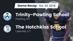 Recap: Trinity-Pawling School vs. The Hotchkiss School 2018