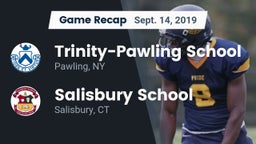 Recap: Trinity-Pawling School vs. Salisbury School  2019