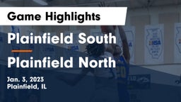 Plainfield South  vs Plainfield North  Game Highlights - Jan. 3, 2023