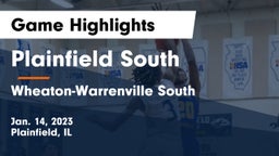 Plainfield South  vs Wheaton-Warrenville South  Game Highlights - Jan. 14, 2023