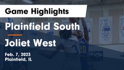 Plainfield South  vs Joliet West  Game Highlights - Feb. 7, 2023