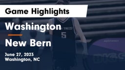 Washington  vs New Bern Game Highlights - June 27, 2023
