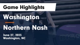 Washington  vs Northern Nash Game Highlights - June 27, 2023