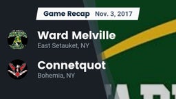 Recap: Ward Melville  vs. Connetquot  2017