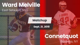 Matchup: Ward Melville  vs. Connetquot  2018