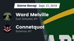 Recap: Ward Melville  vs. Connetquot  2018