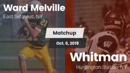 Matchup: Ward Melville  vs. Whitman  2018