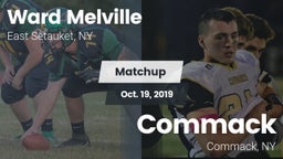 Matchup: Ward Melville  vs. Commack  2019