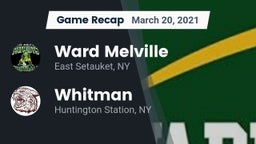 Recap: Ward Melville  vs. Whitman  2021