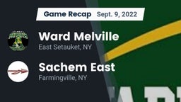 Recap: Ward Melville  vs. Sachem East  2022