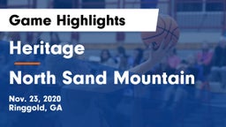 Heritage  vs North Sand Mountain  Game Highlights - Nov. 23, 2020