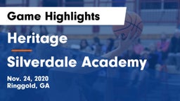 Heritage  vs Silverdale Academy  Game Highlights - Nov. 24, 2020