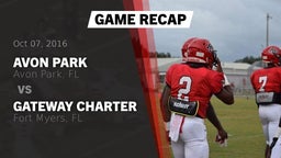 Recap: Avon Park  vs. Gateway Charter  2016