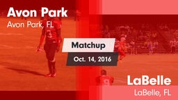 Matchup: Avon Park High vs. LaBelle  2016