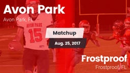 Matchup: Avon Park High vs. Frostproof  2017