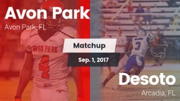 Matchup: Avon Park High vs. Desoto  2017