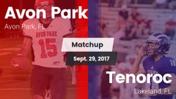 Matchup: Avon Park High vs. Tenoroc  2017