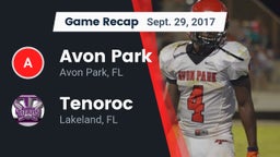 Recap: Avon Park  vs. Tenoroc  2017