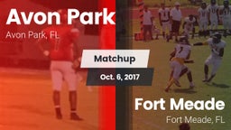 Matchup: Avon Park High vs. Fort Meade  2017