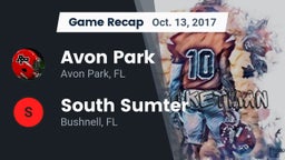 Recap: Avon Park  vs. South Sumter  2017