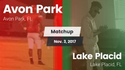 Matchup: Avon Park High vs. Lake Placid  2017
