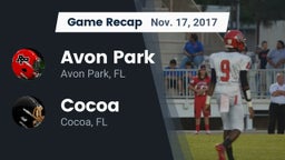 Recap: Avon Park  vs. Cocoa  2017