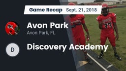 Recap: Avon Park  vs. Discovery Academy 2018
