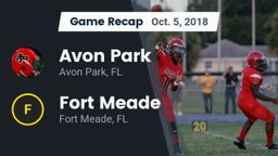 Recap: Avon Park  vs. Fort Meade  2018