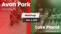Matchup: Avon Park High vs. Lake Placid  2018