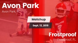 Matchup: Avon Park High vs. Frostproof  2019