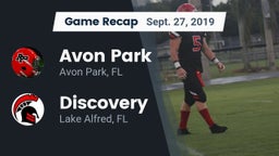 Recap: Avon Park  vs. Discovery  2019