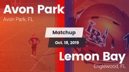 Matchup: Avon Park High vs. Lemon Bay  2019