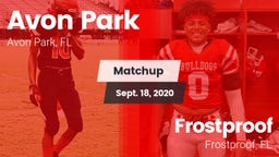 Matchup: Avon Park High vs. Frostproof  2020