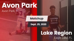 Matchup: Avon Park High vs. Lake Region  2020