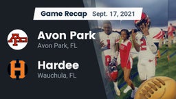 Recap: Avon Park  vs. Hardee  2021