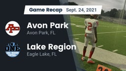 Recap: Avon Park  vs. Lake Region  2021