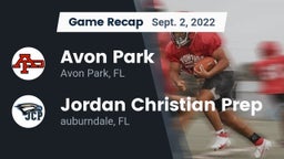 Recap: Avon Park  vs. Jordan Christian Prep 2022