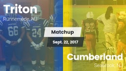 Matchup: Triton  vs. Cumberland  2017