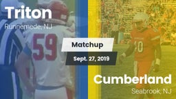 Matchup: Triton  vs. Cumberland  2019