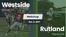 Matchup: Westside  vs. Rutland  2017