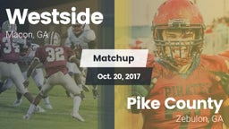 Matchup: Westside  vs. Pike County  2017