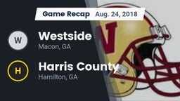 Recap: Westside  vs. Harris County  2018