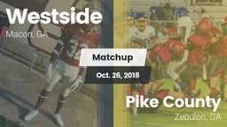Matchup: Westside  vs. Pike County  2018