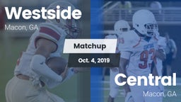 Matchup: Westside  vs. Central  2019