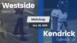 Matchup: Westside  vs. Kendrick  2019