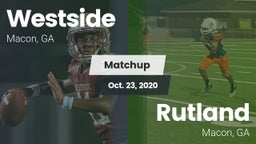 Matchup: Westside  vs. Rutland  2020