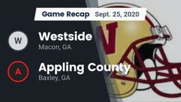 Recap: Westside  vs. Appling County  2020