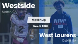Matchup: Westside  vs. West Laurens  2020