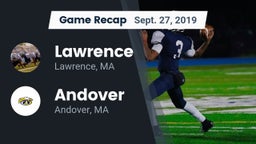 Recap: Lawrence  vs. Andover  2019